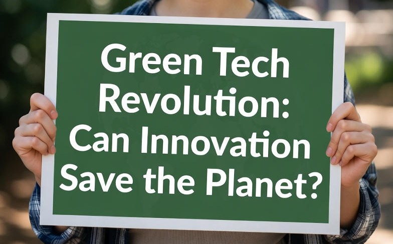 🌍 Green Tech Revolution: Can Innovation Save the Planet?