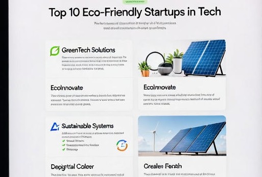 Top 10 Eco-Friendly Startups in Tech: Innovating for a Sustainable Future