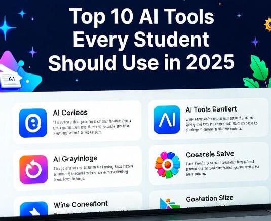 🎓 Top 10 AI Tools Every Student Should Use in 2025